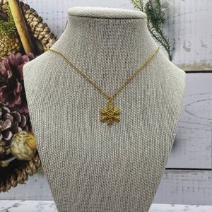 2 for$15 -Christmas charm gold necklace with pendant
